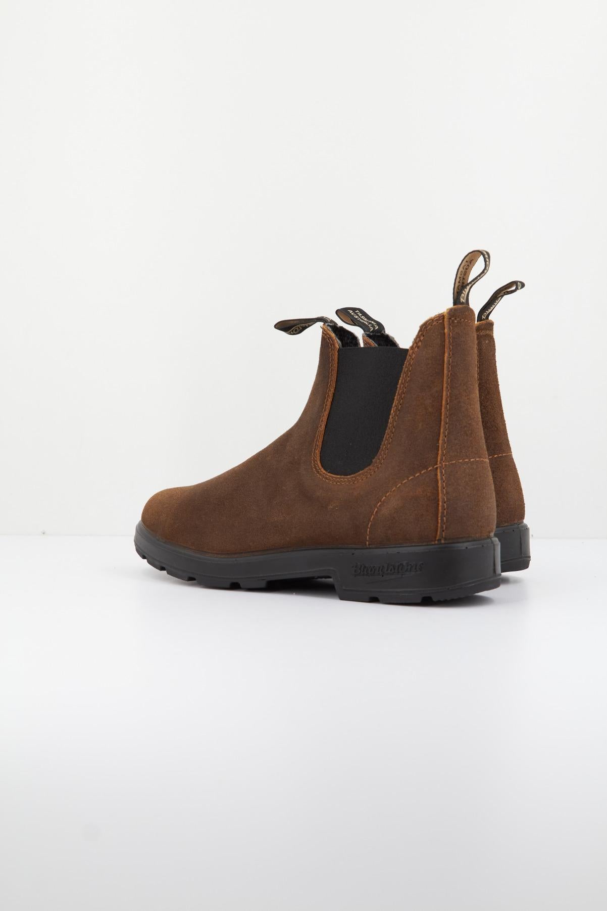 BLUNDSTONE ELASTIC SIDED SUEDE BOOT en color MARRON (3)