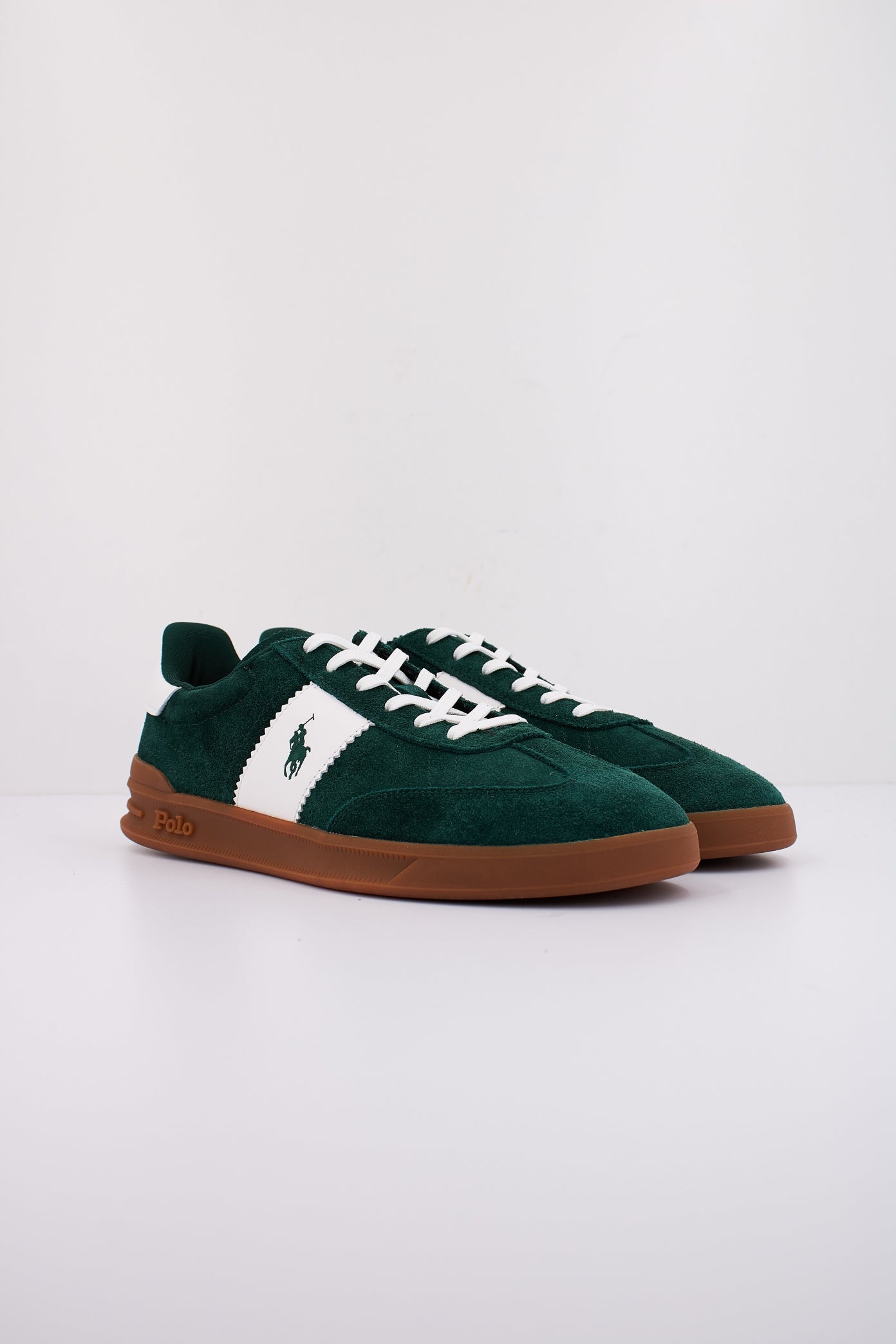RALPH LAUREN HRT AERA PP SNEAKERS en color VERDE (2)