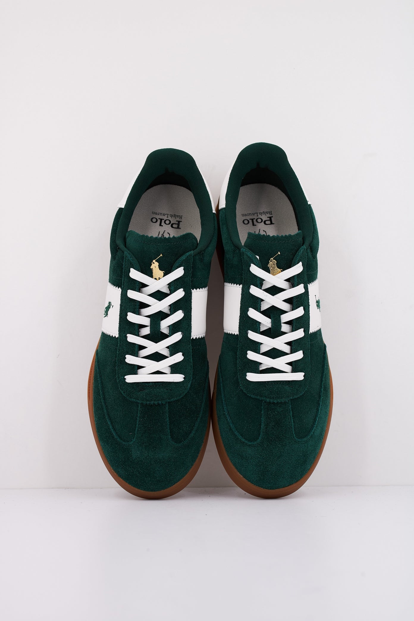 RALPH LAUREN HRT AERA PP SNEAKERS en color VERDE (3)
