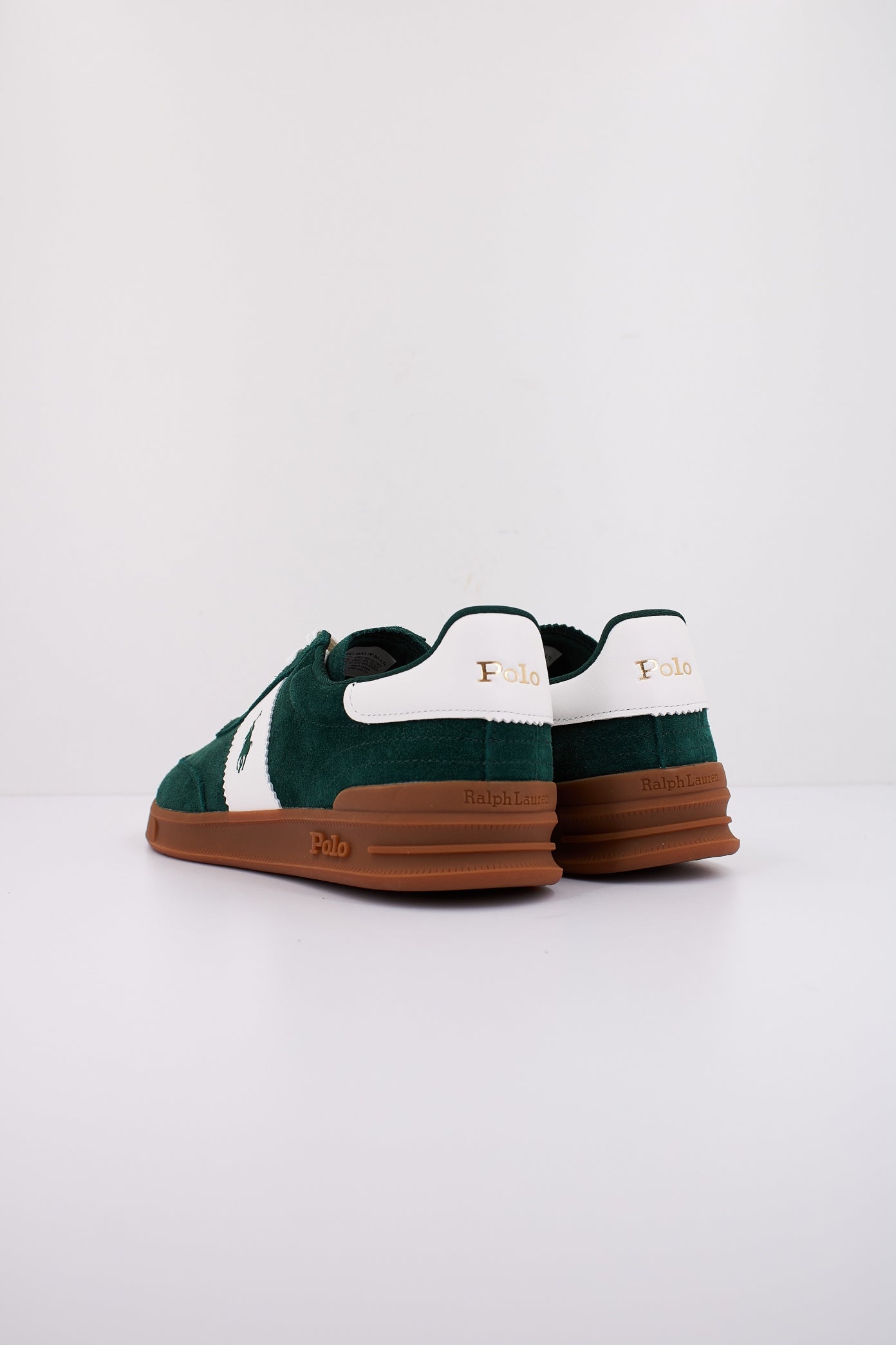 RALPH LAUREN HRT AERA PP SNEAKERS en color VERDE (4)