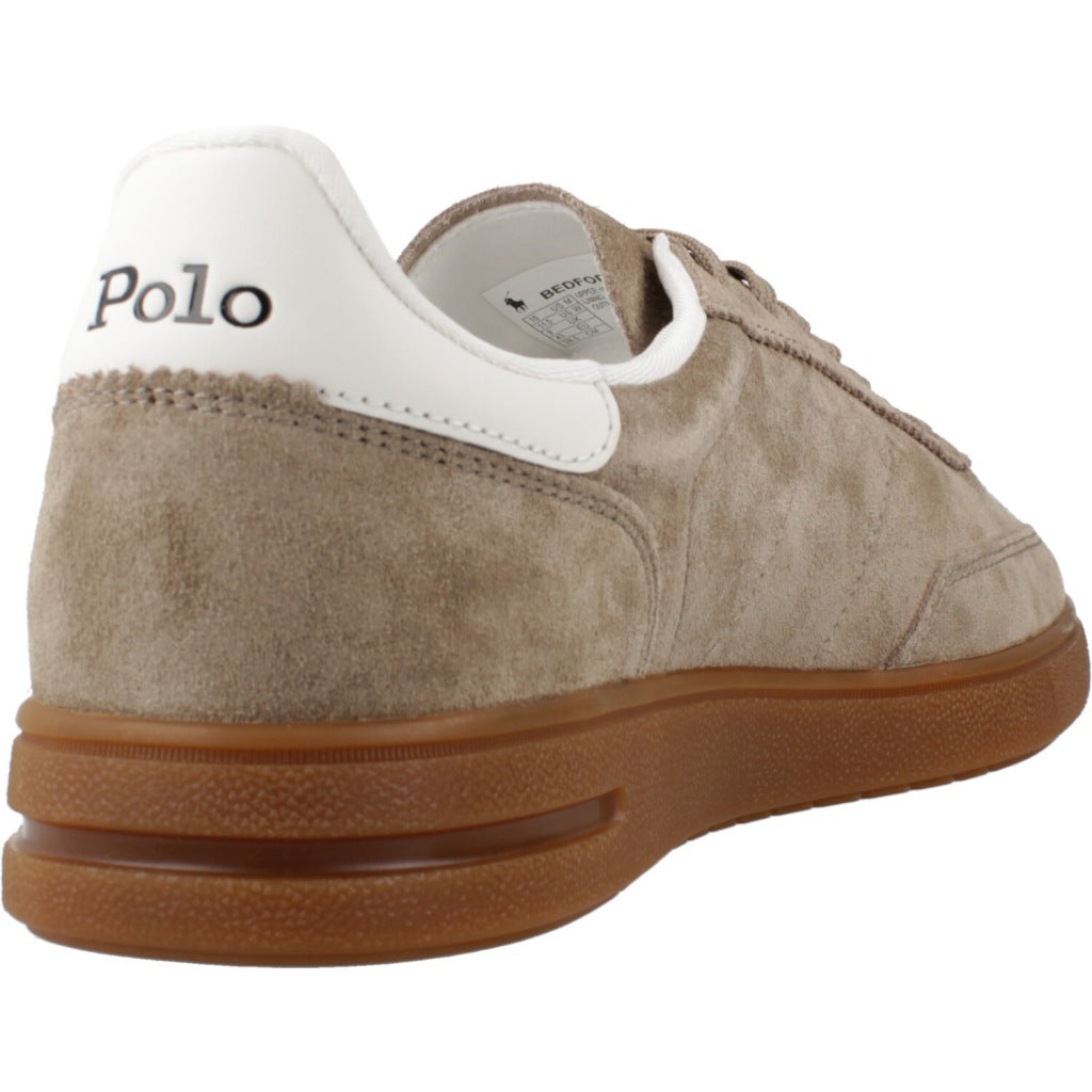 POLO RALPH LAUREN SNEAKERS BEDFORD PP L en color MARRON (3)