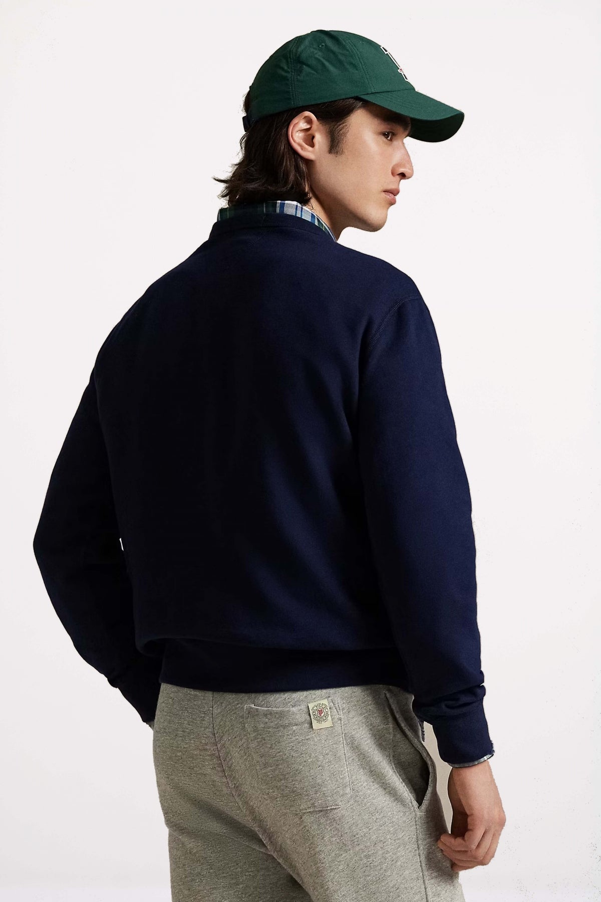 POLO RALPH LAUREN CLASSIC FIT CREWNECK SWEATSHIRT en color AZUL (3)