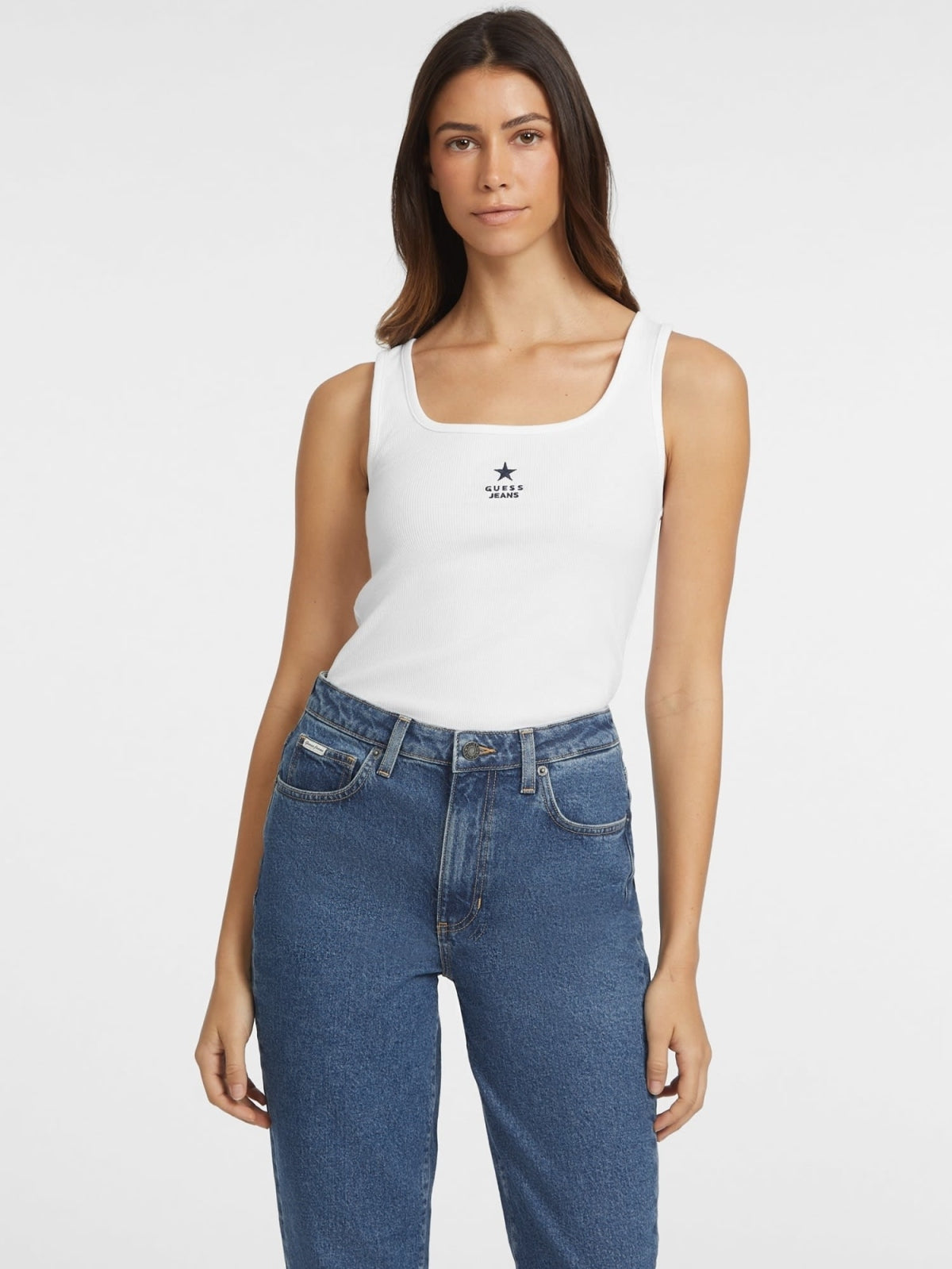 GUESS JEANS WYP KAH en color BLANCO (2)