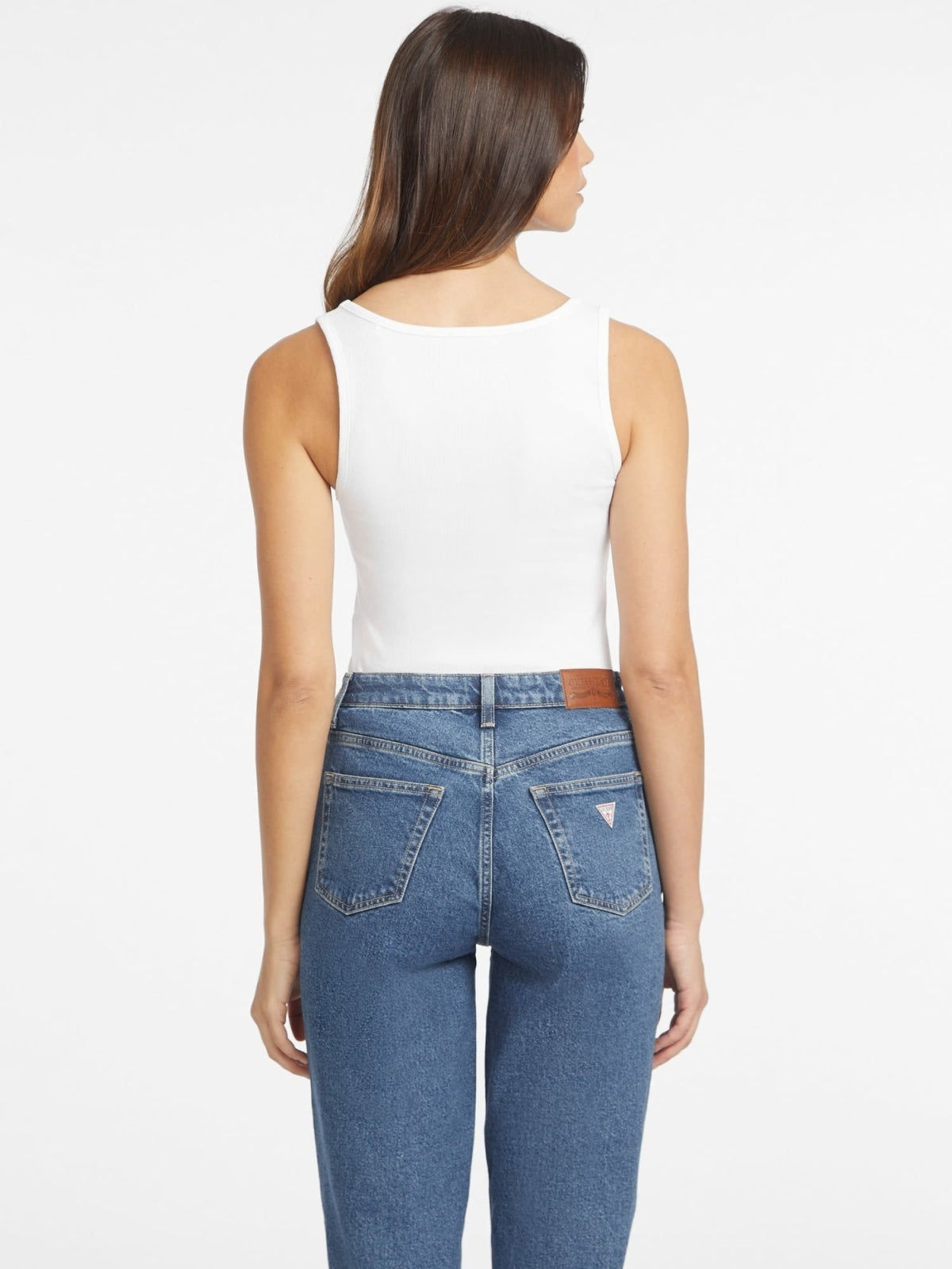 GUESS JEANS WYP KAH en color BLANCO (6)