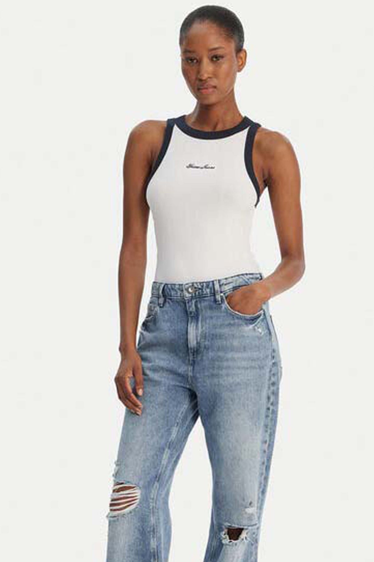 GUESS JEANS WGPZ KF en color BLANCO (1)