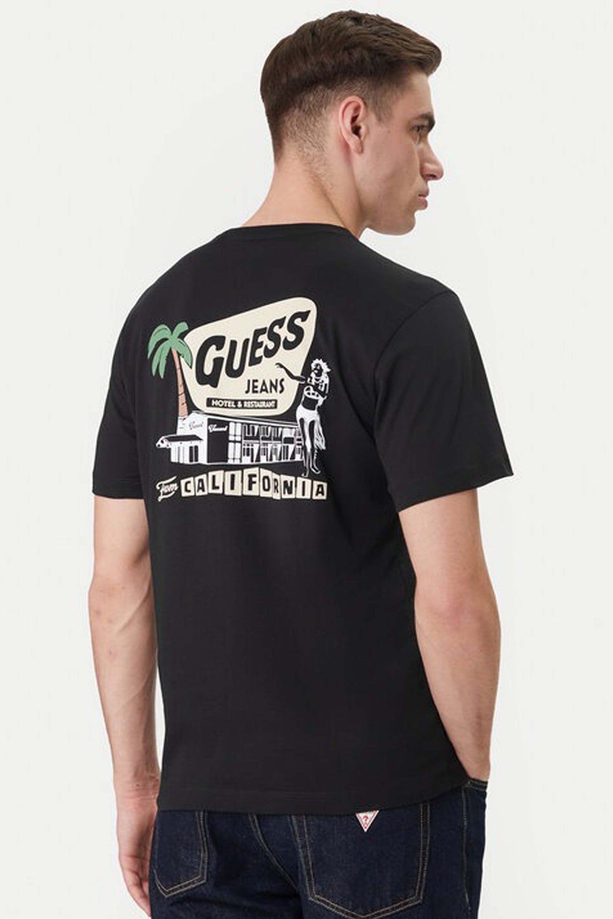 GUESS JEANS MGIC KHM en color NEGRO (2)