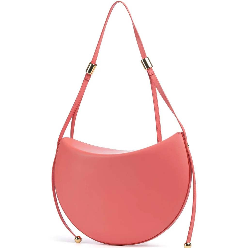 FURLA MOONSTONE M SHOULDER en color NARANJA (5)