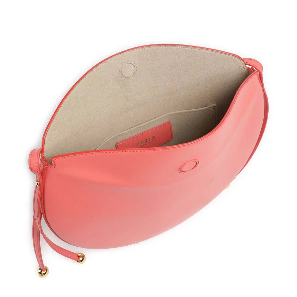 FURLA MOONSTONE M SHOULDER en color NARANJA (6)
