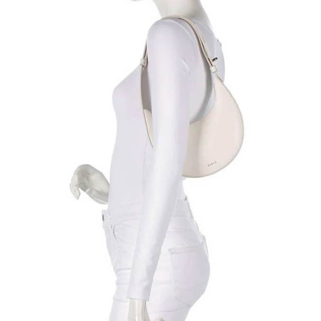 FURLA DELIZIA MINI SHOULDE en color BLANCO (7)