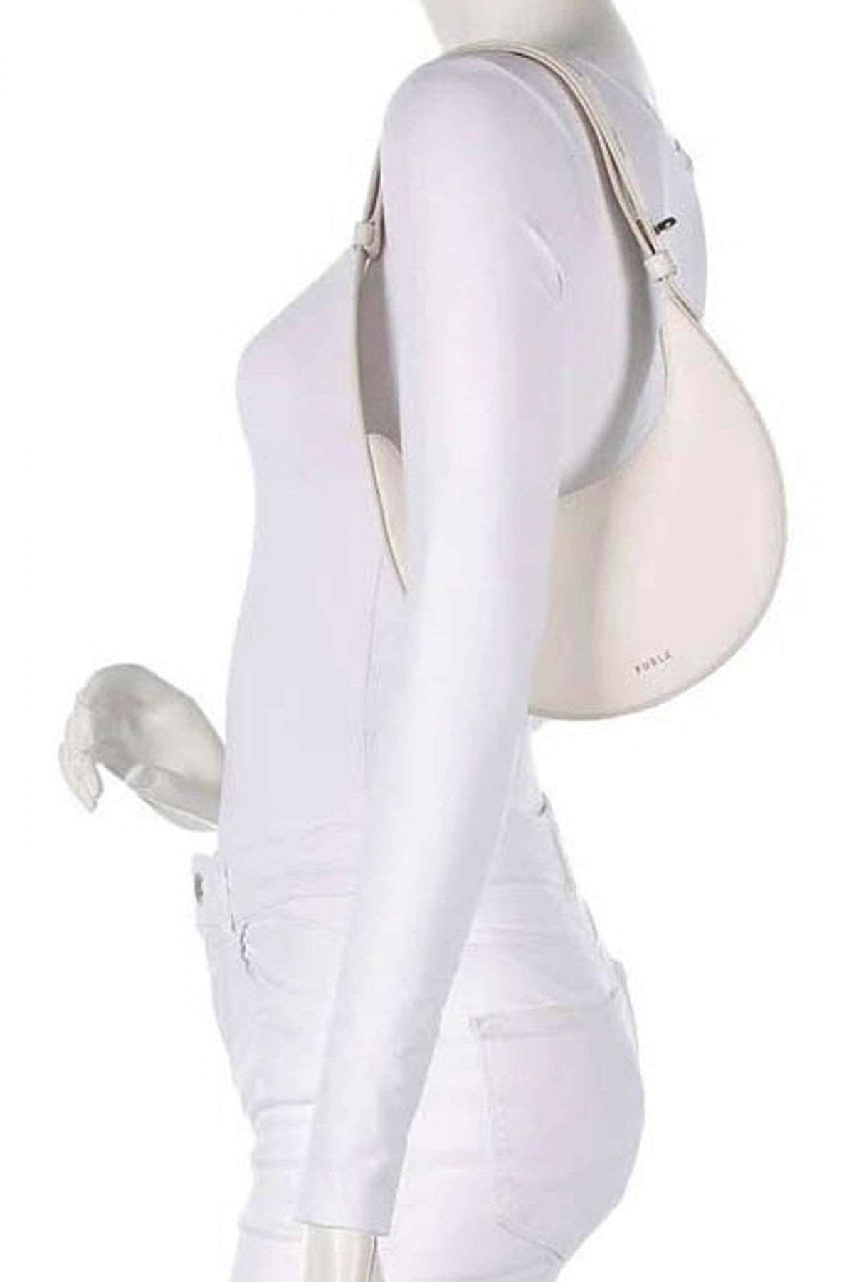 FURLA DELIZIA MINI SHOULDE en color BLANCO (2)