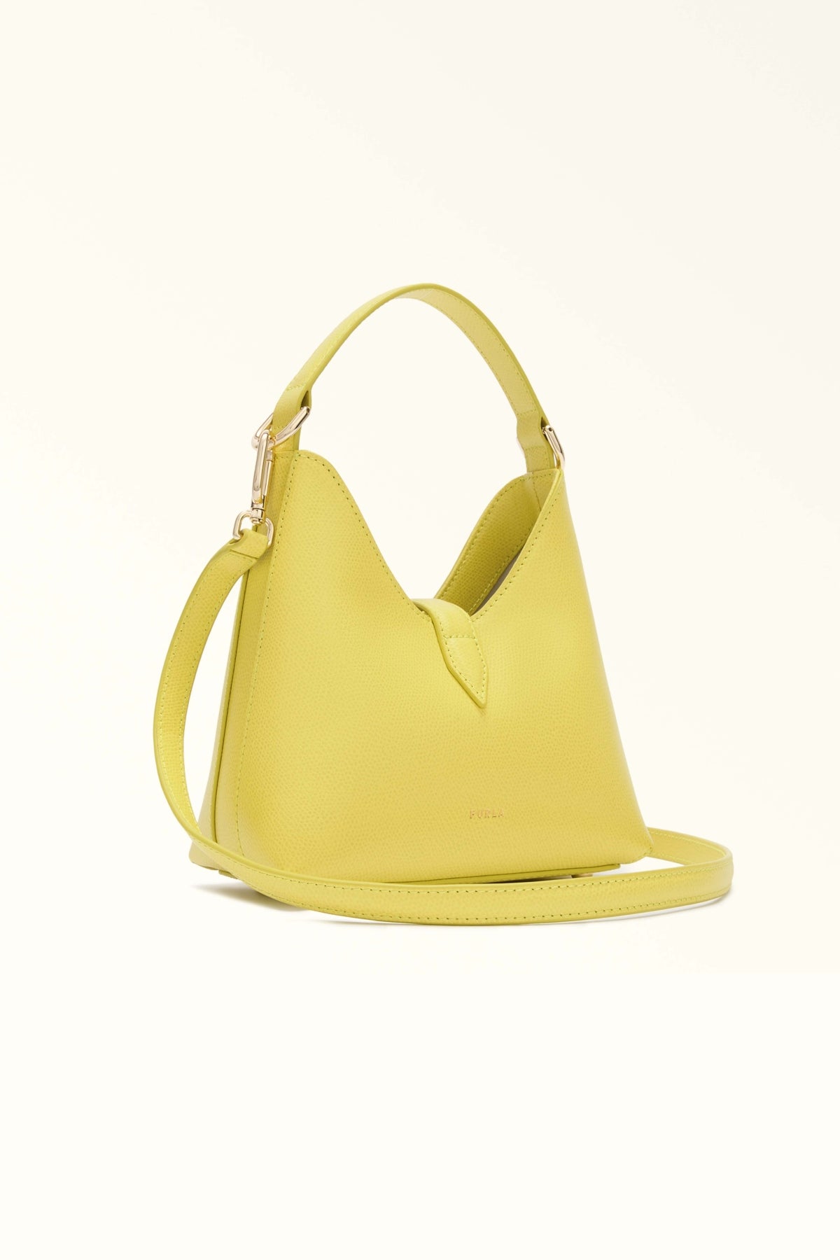 FURLA IRADE MINI HOB en color AMARILLO (3)