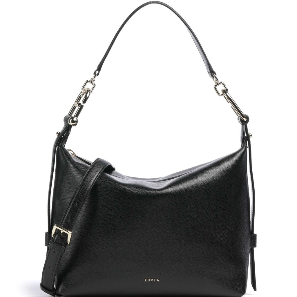 FURLA WB A TONIE M HOBO en color NEGRO (4)