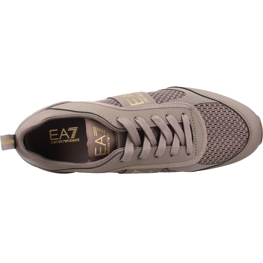 EA BY EMPORIO ARMANI X AF SNEAKER en color MARRON CLARO (7)