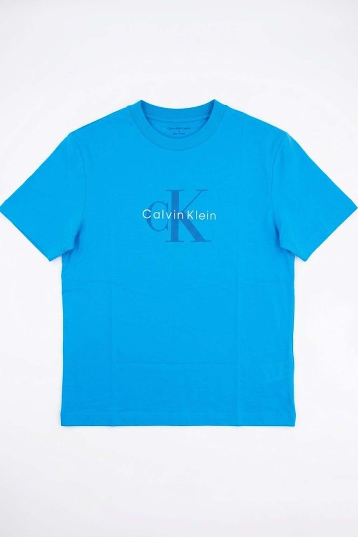 CALVIN KLEIN HERO MONOLOGO TEE S en color AZUL (1)
