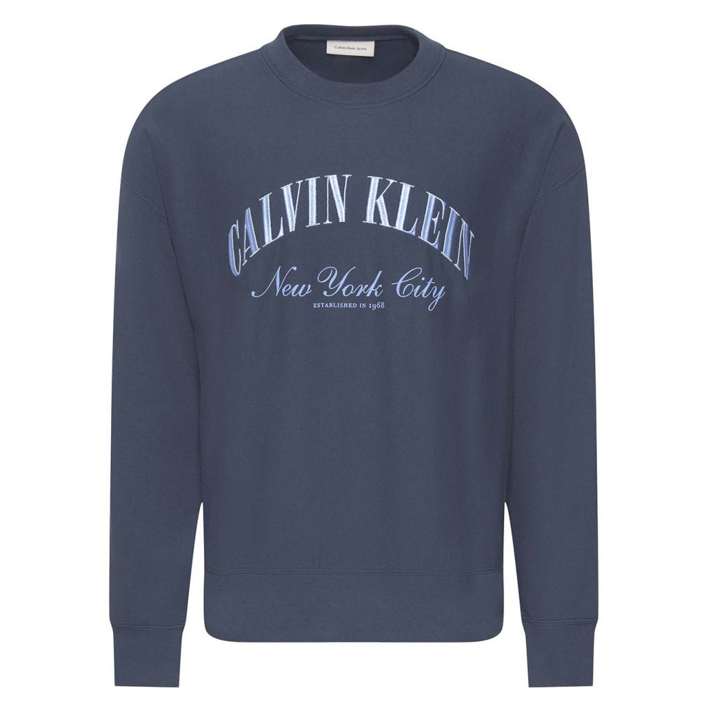 CALVIN KLEIN JEANS LVRFG LS en color AZUL (4)