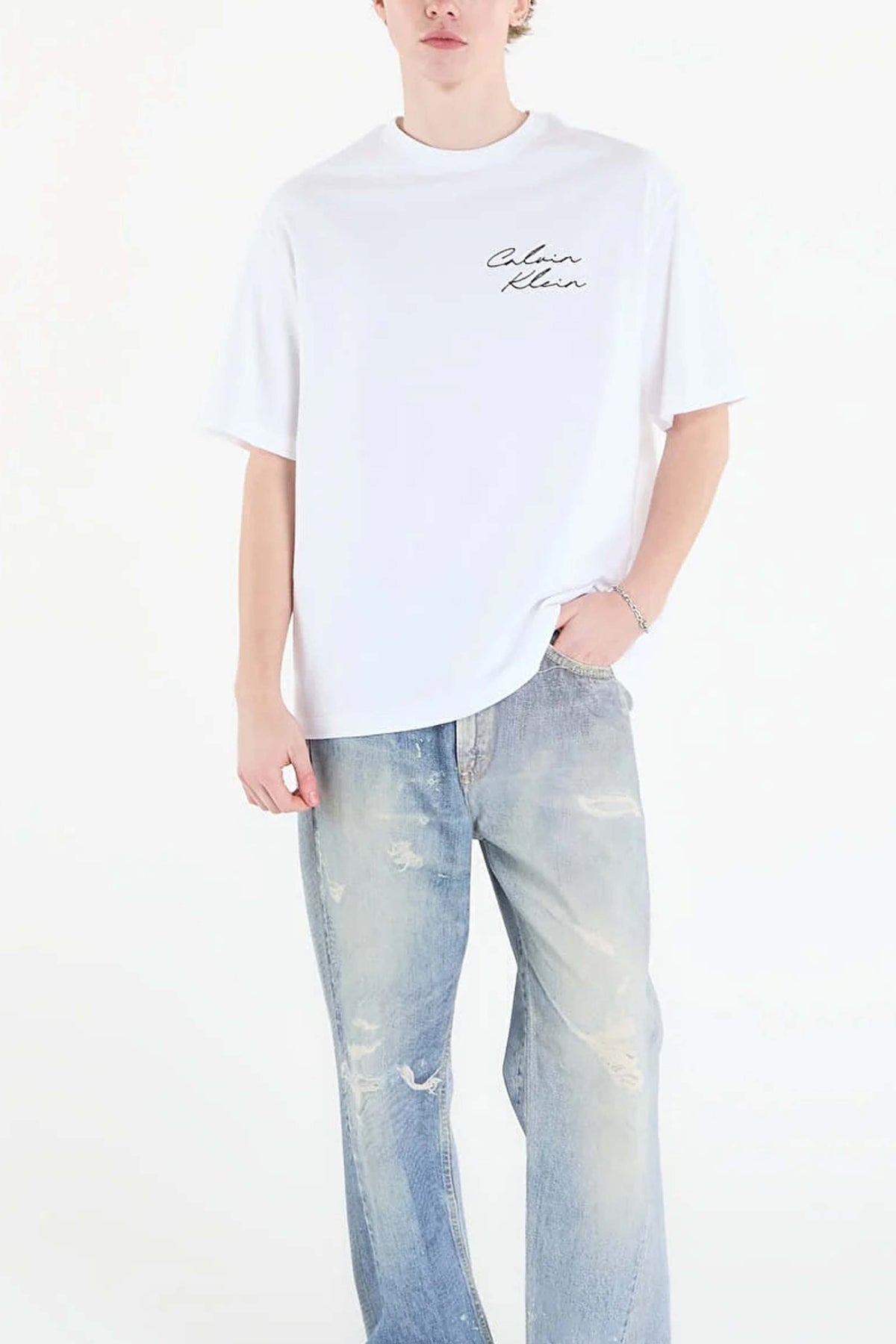 CALVIN KLEIN JEANS LVREG en color BLANCO (1)