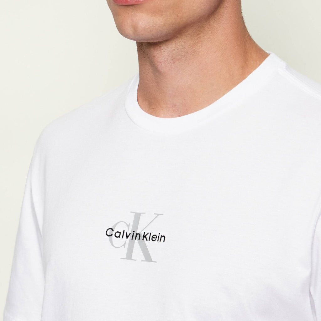 CALVIN KLEIN JEANS LVRBG SS S en color BLANCO (6)