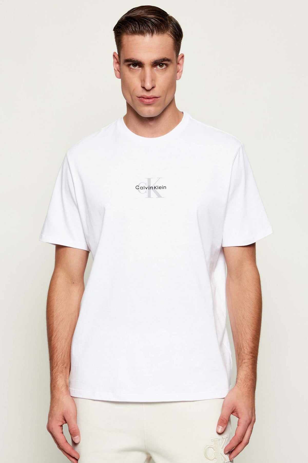 CALVIN KLEIN JEANS LVRBG SS S en color BLANCO (1)