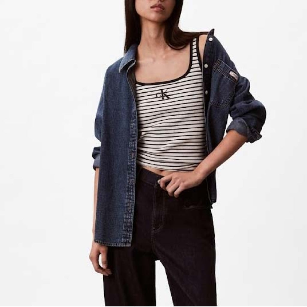 CALVIN KLEIN JEANS LVFG en color AZUL (6)