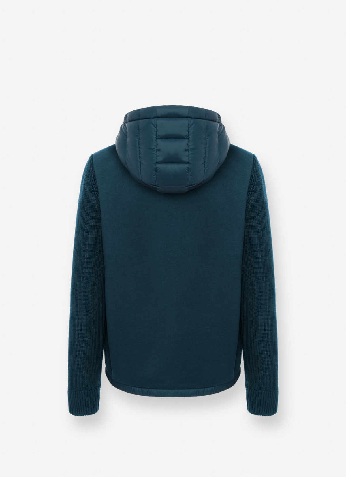 COLMAR C MULTI MATERIAL HOODIE JAC en color VERDE (2)