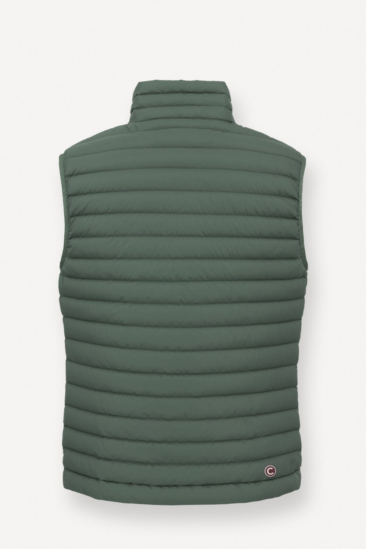 COLMAR C QUILTED VEST NATURAL DOWN en color VERDE (2)