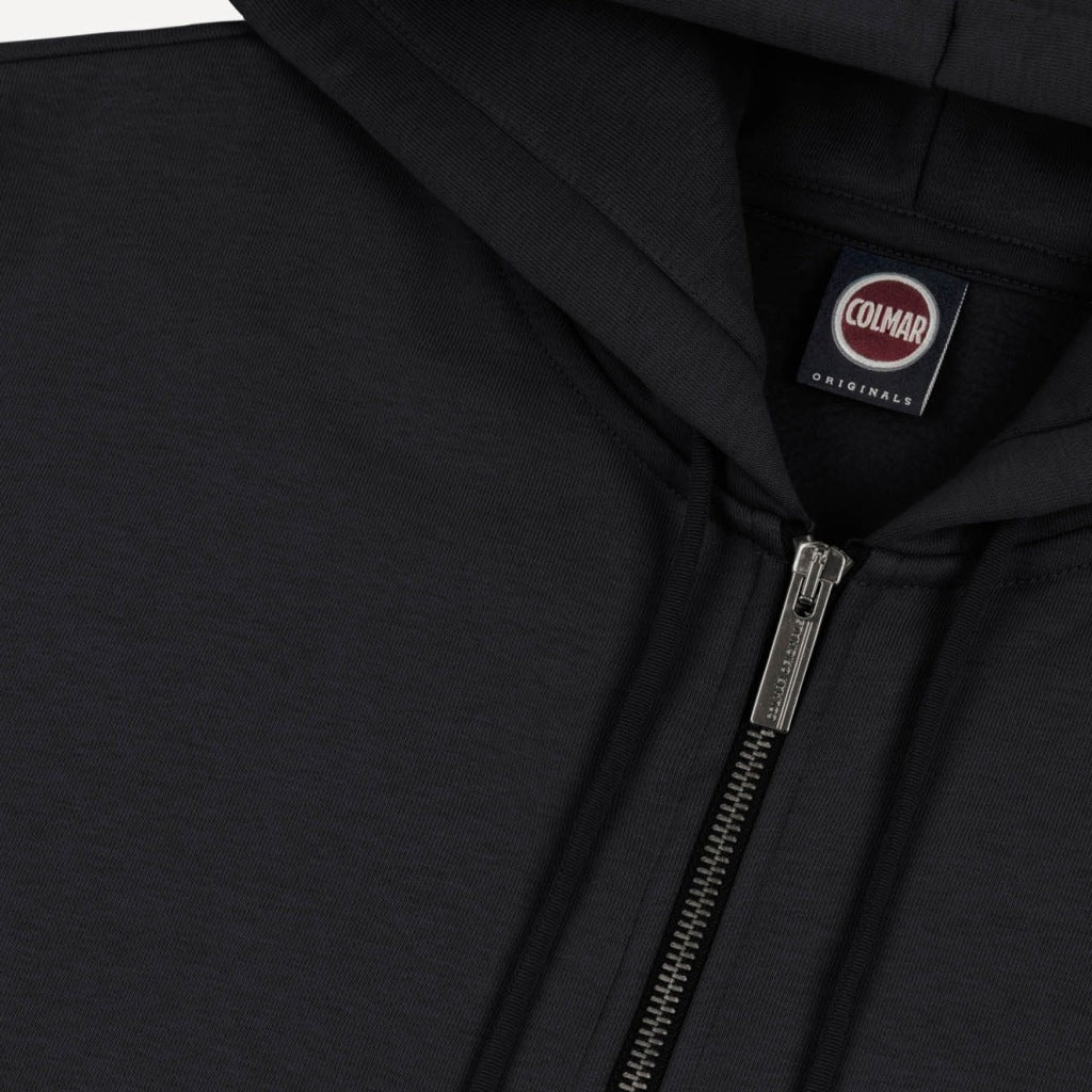 COLMAR R FULL ZIP HOODIE WITH POCK en color NEGRO (6)