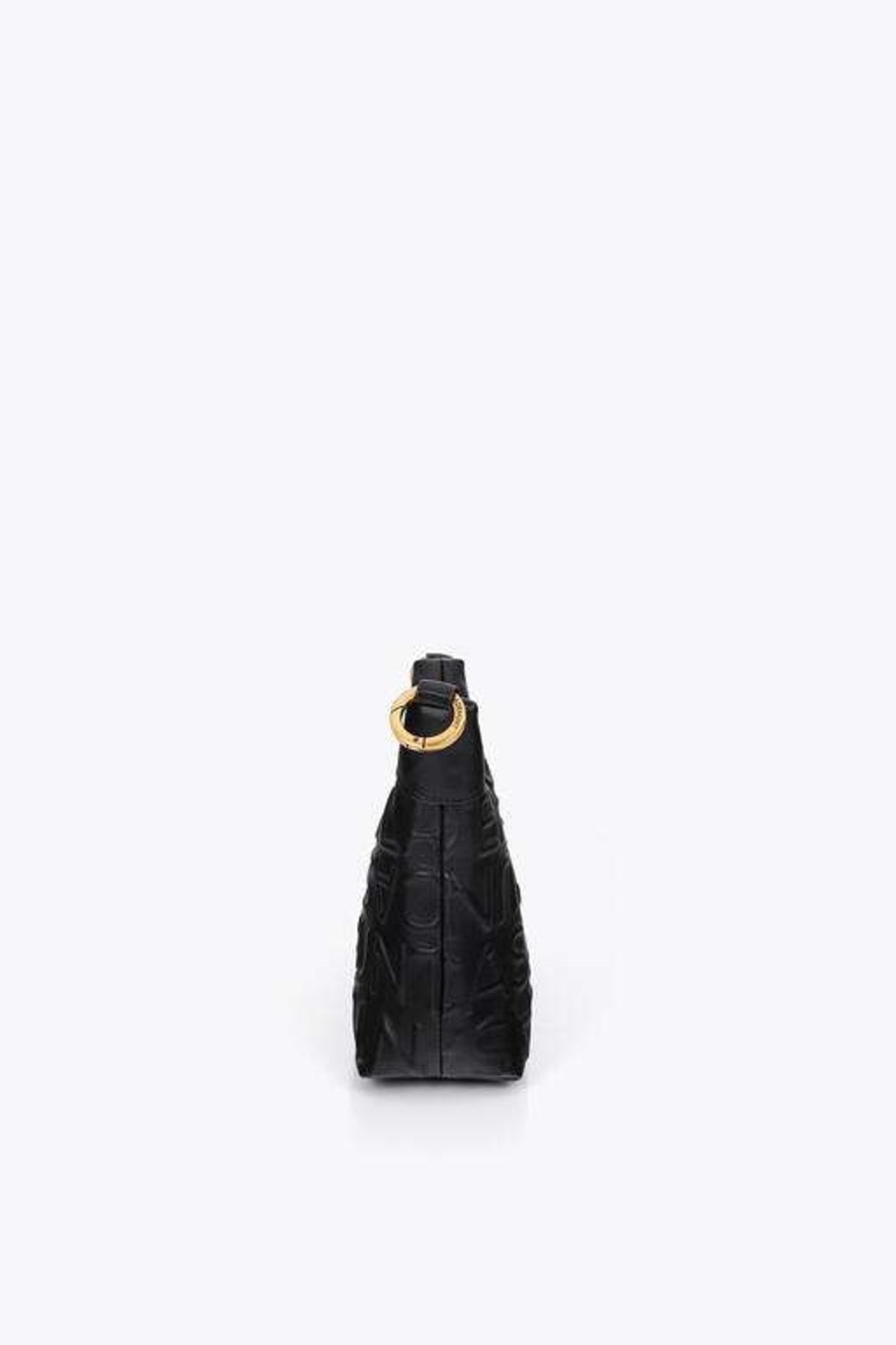 LOLA CASADEMUNT LEATHER EFFECT SHOULDER BAG WITH EMBOSSE en color NEGRO (3)