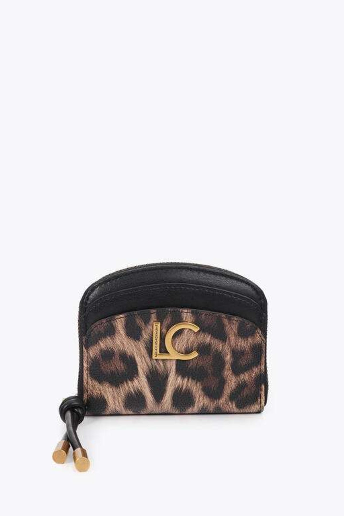 LOLA CASADEMUNT ANIMAL PRINT LEATHER-EFFECT COIN PURSE W en color ANIMAL PRINT (1)