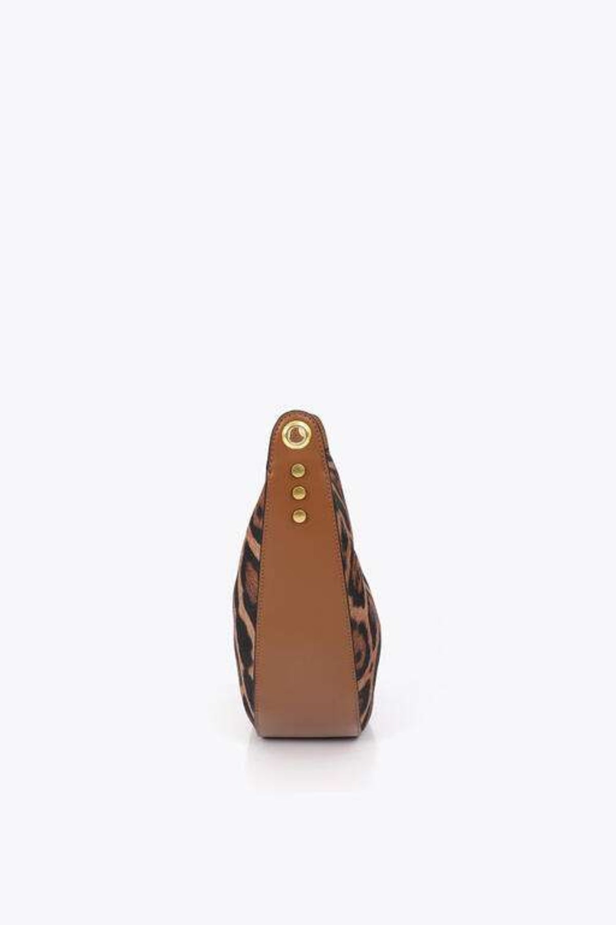 LOLA CASADEMUNT COMBINED SHOULDER BAG WITH LEATHER EFFEC en color ANIMAL PRINT (4)