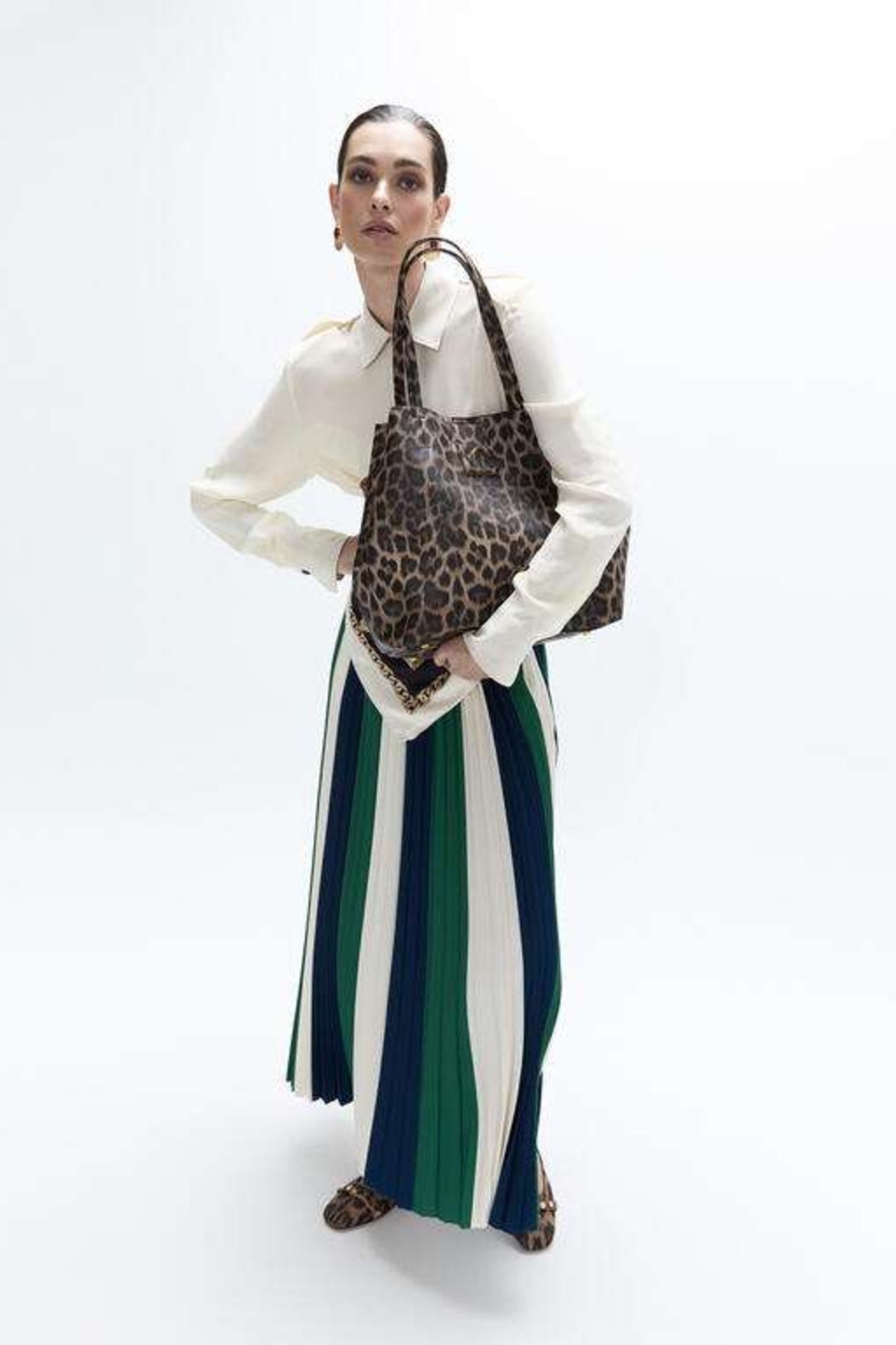 LOLA CASADEMUNT BASIC ANIMAL PRINT SHOPPER en color ANIMAL PRINT (1)