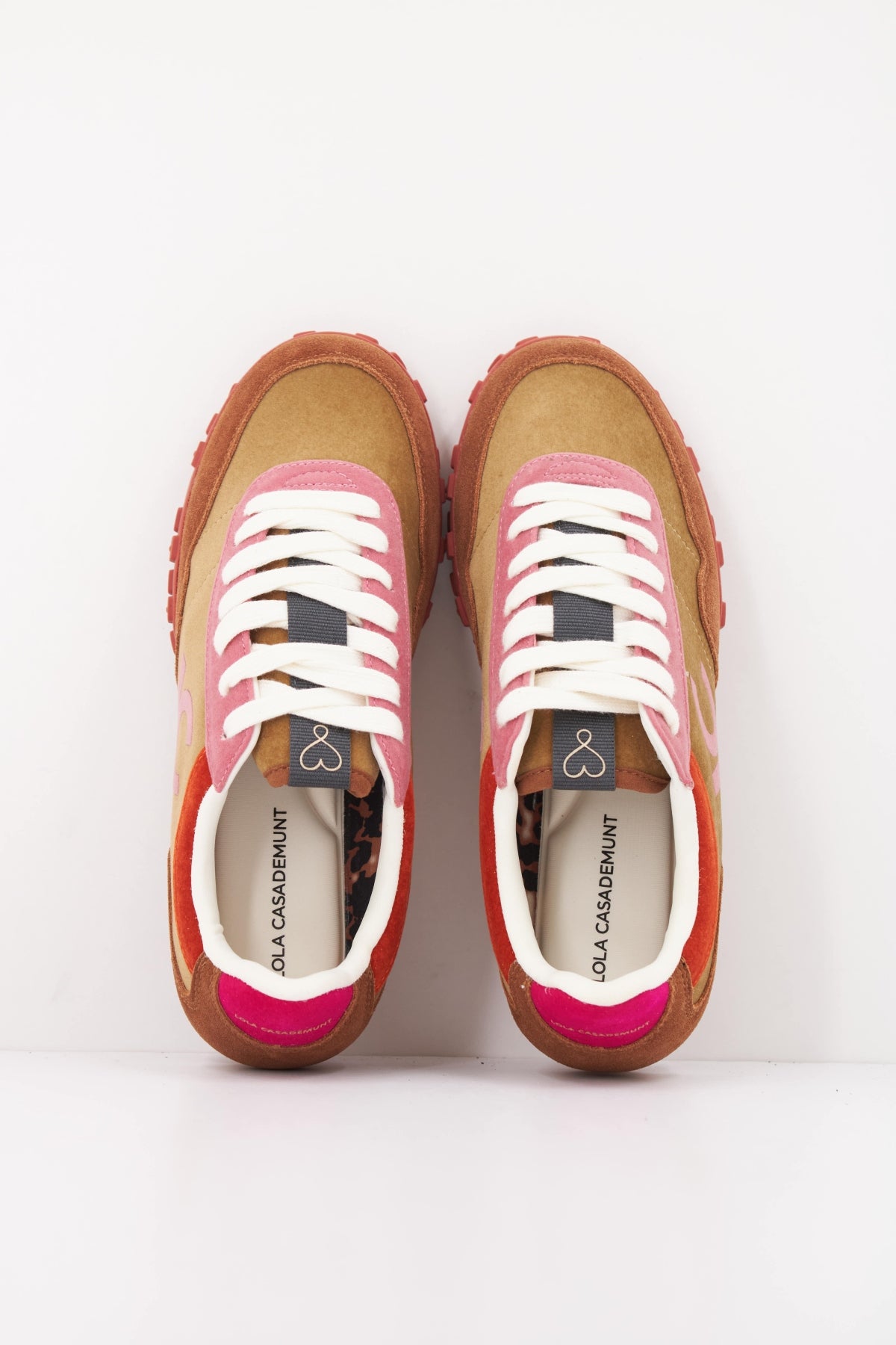 LOLA CASADEMUNT DEPORTIVA COMBINADA EN DIFERENTES MATERI en color MULTICOLOR (3)