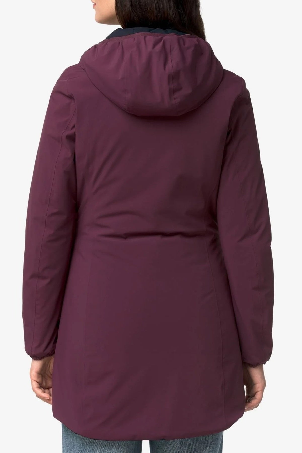 K-WAY DENISE ST WARM DOUBLE en color BURDEOS (3)
