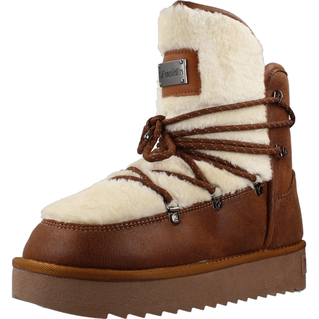 D. FRANKLIN BOOTS NORDIC FUR en color MARRON (1)
