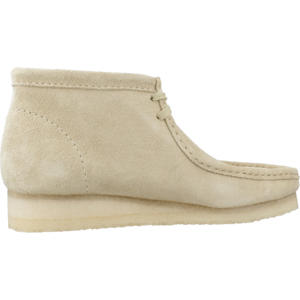 CLARKS ORIGINALS WALLABEE BOOT en color BEIS (4)