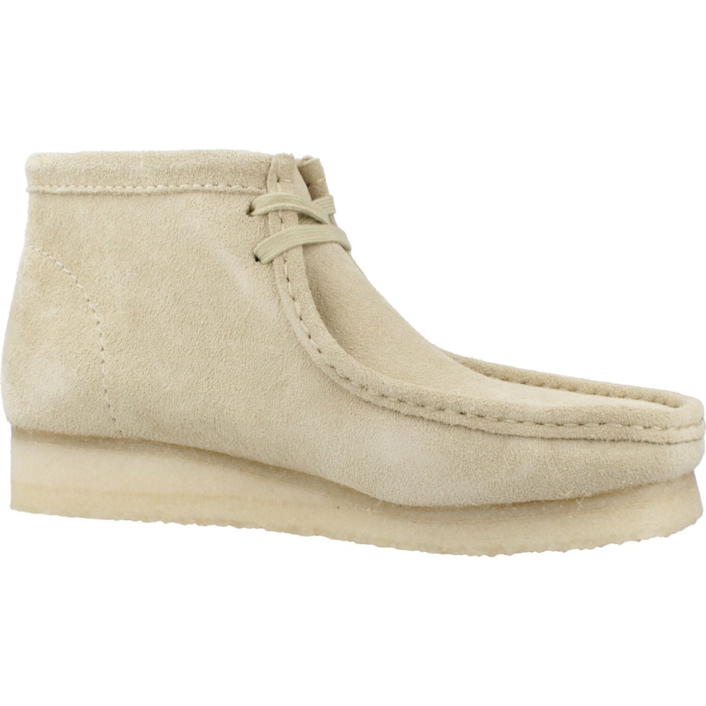 CLARKS ORIGINALS WALLABEE BOOT en color BEIS (5)