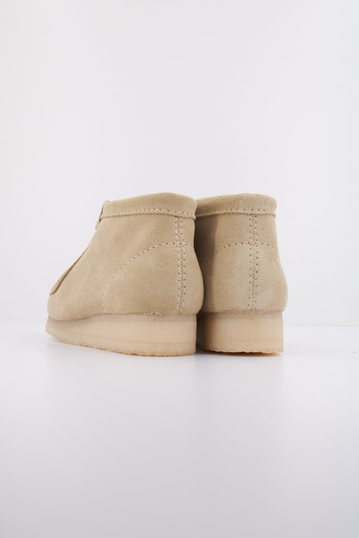 CLARKS ORIGINALS WALLABEE BOOT en color MARRON CLARO (4)