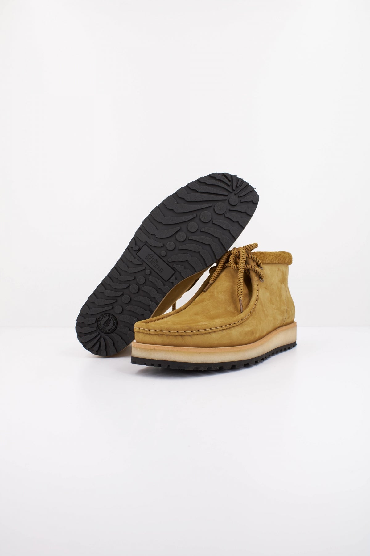 CLARKS ORIGINALS WALLABEE SCOUT en color MARRON CLARO (4)