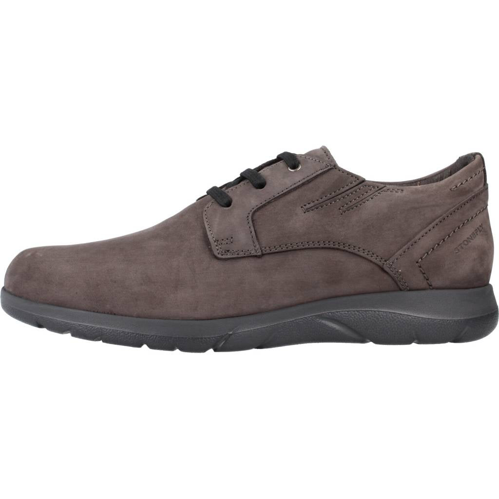 STONEFLY SPACE UP NABUK en color MARRON (2)
