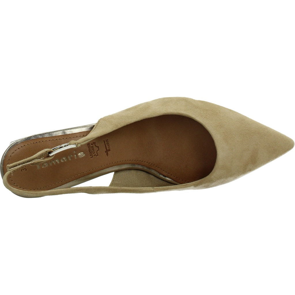 TAMARIS SANDALIAS TACON en color MARRON CLARO (6)