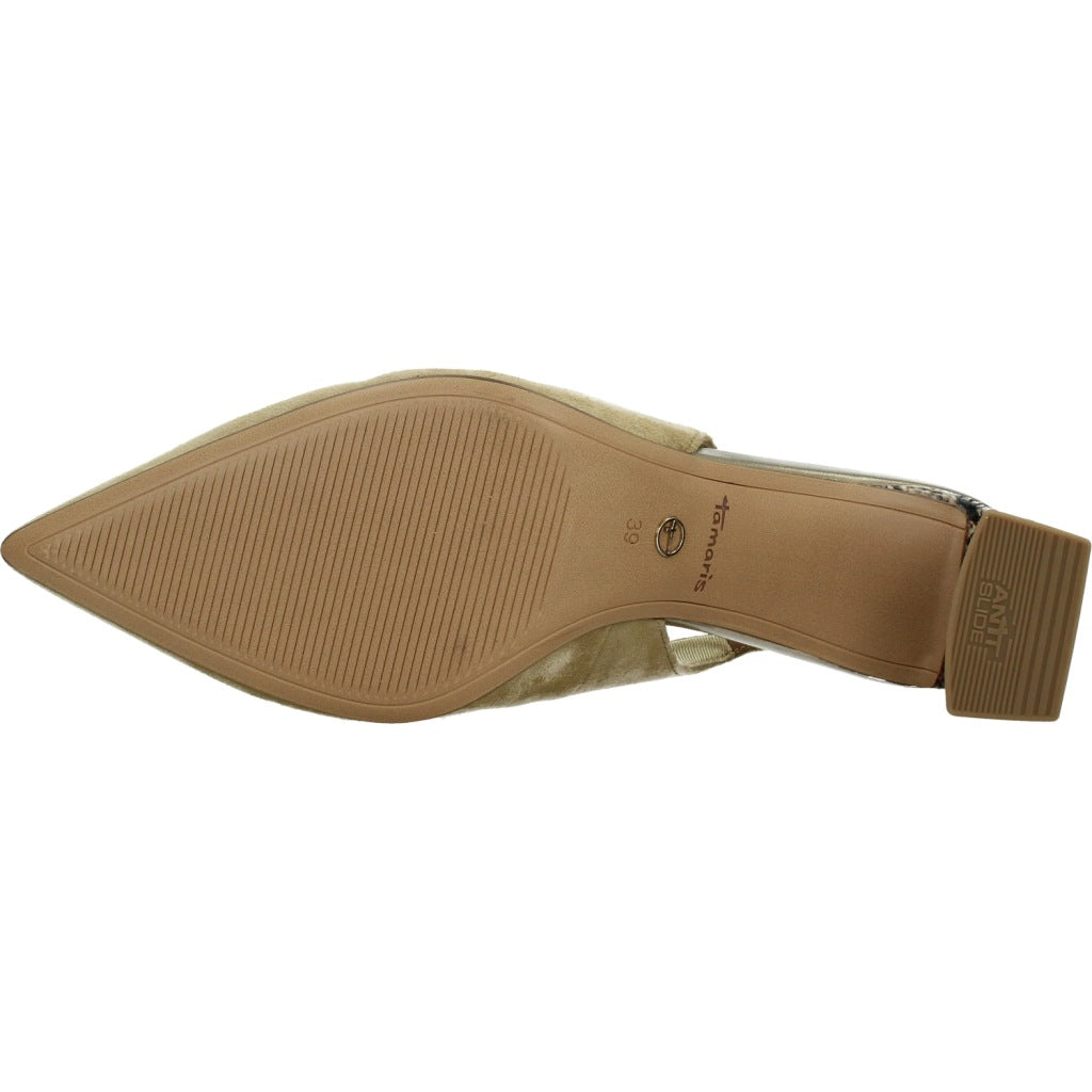 TAMARIS SANDALIAS TACON en color MARRON CLARO (7)