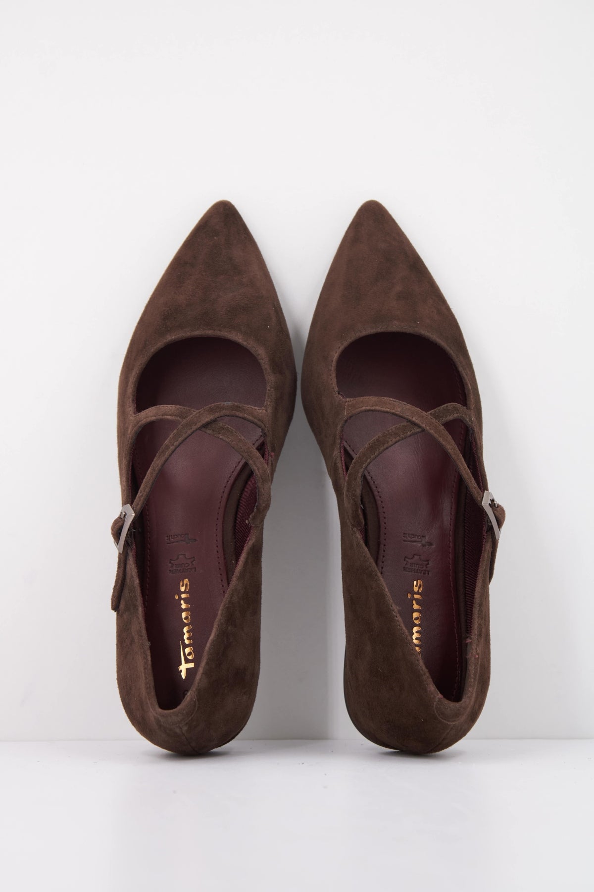 TAMARIS BAILARINAS en color MARRON (3)