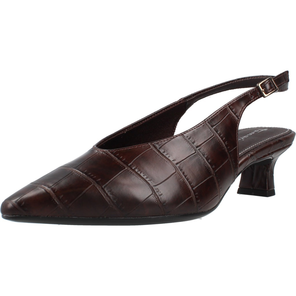 TAMARIS ZAPATO TACON en color MARRON (1)