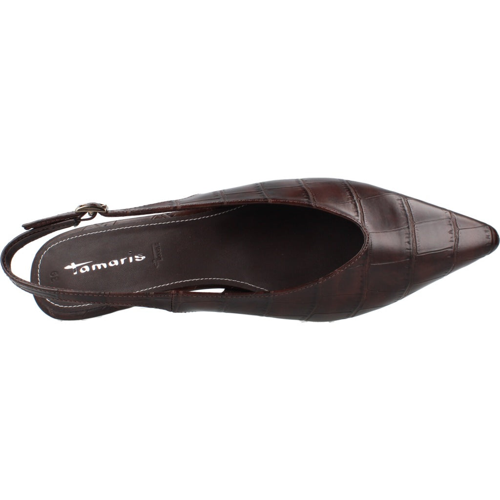 TAMARIS ZAPATO TACON en color MARRON (7)