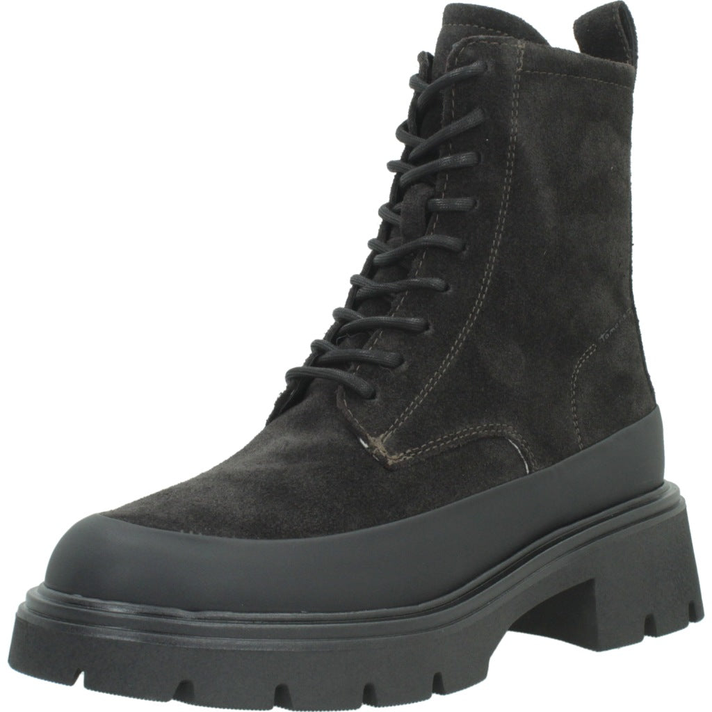 TAMARIS BOTIN CORDONES en color NEGRO (1)
