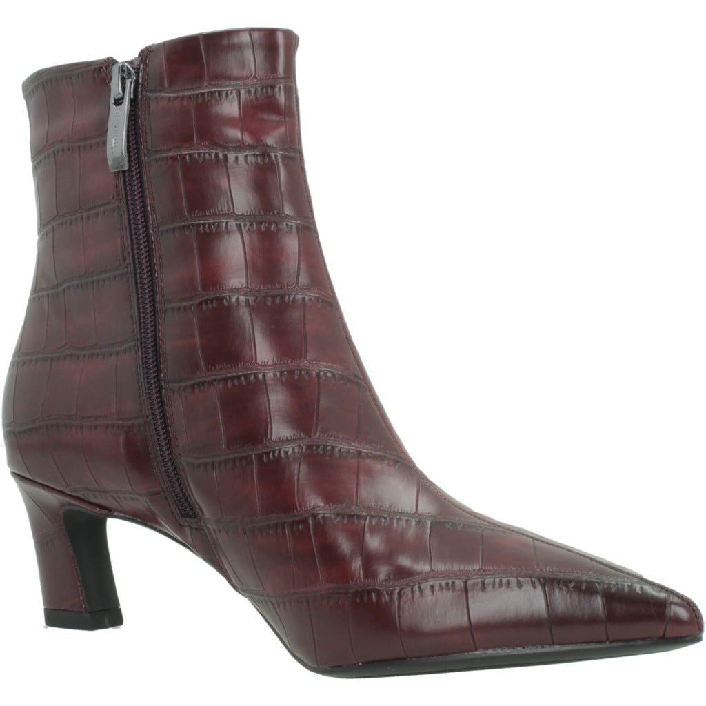 TAMARIS BOTIN TACON en color BURDEOS (5)