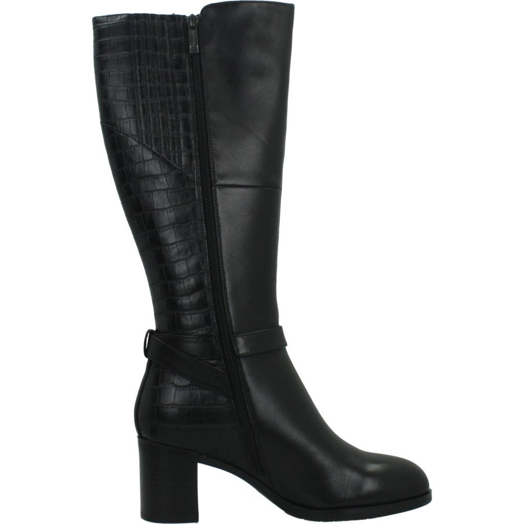 TAMARIS BOTA TACON en color NEGRO (4)