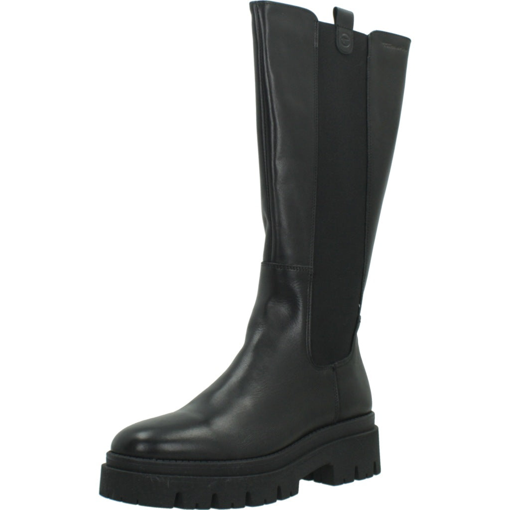 TAMARIS BOTA ALTA en color NEGRO (1)