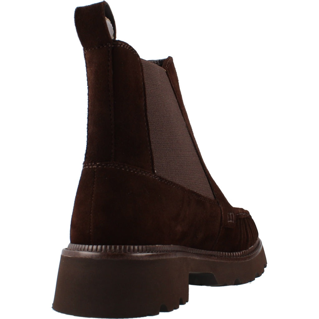 TAMARIS BOTIN GOMAS LATERALES en color MARRON (3)