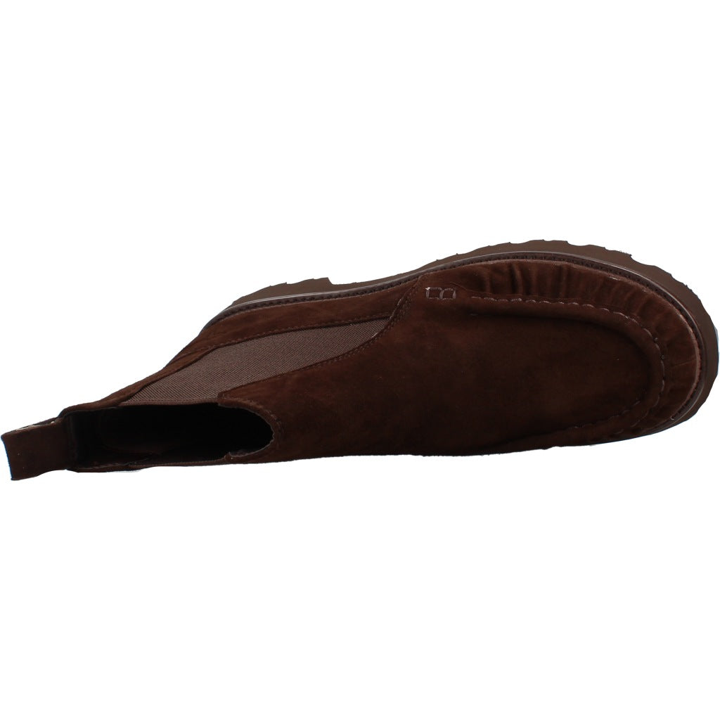 TAMARIS BOTIN GOMAS LATERALES en color MARRON (7)