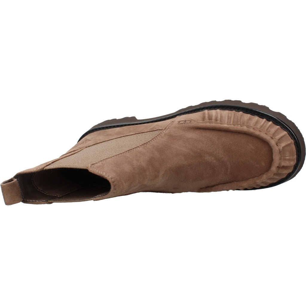 TAMARIS BOTIN GOMAS LATERALES en color MARRON CLARO (7)